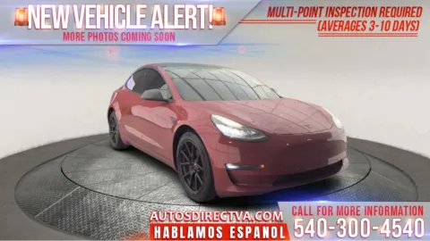 Red 2019 Tesla Model 3 for sale in Fredericksburg, VA