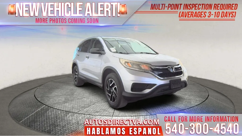 Silver 2016 Honda CR-V SE for sale in Fredericksburg, VA
