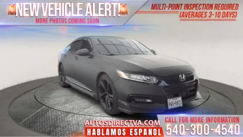 Gray 2018 Honda Accord EX-L for sale in Fredericksburg, VA