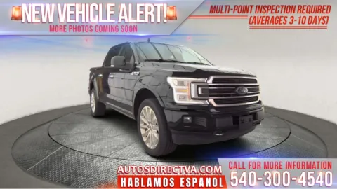 Black 2020 Ford F-150 Limited for sale in Fredericksburg, VA