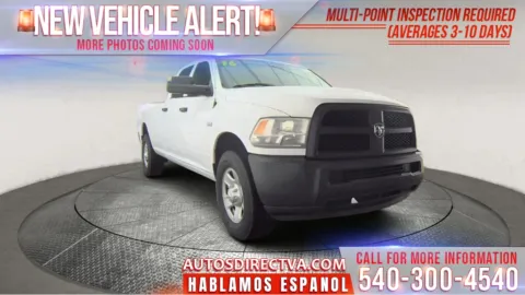 White 2016 Ram 2500 Tradesman for sale in Fredericksburg, VA