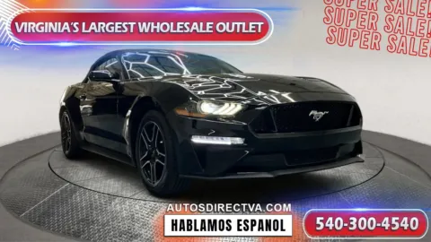 Black 2022 Ford Mustang EcoBoost Premium for sale in Fredericksburg, VA