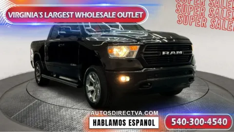 Black 2020 Ram 1500 Big Horn/Lone Star for sale in Fredericksburg, VA