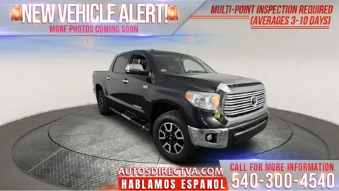 Black 2014 Toyota Tundra Limited for sale in Fredericksburg, VA
