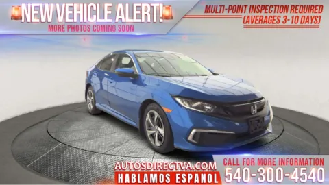 Blue 2020 Honda Civic LX for sale in Fredericksburg, VA