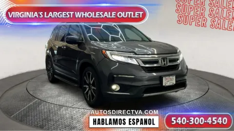 Gray 2019 Honda Pilot Touring for sale in Fredericksburg, VA