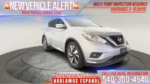 Silver 2017 Nissan Murano Platinum for sale in Fredericksburg, VA