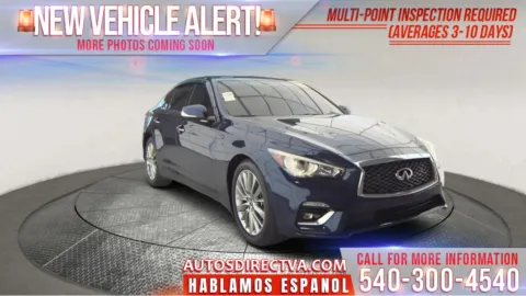 Blue 2022 INFINITI Q50 LUXE for sale in Fredericksburg, VA
