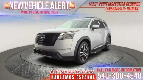 Silver 2024 Nissan Pathfinder Platinum for sale in Fredericksburg, VA