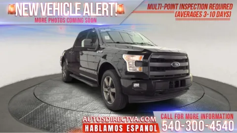 Black 2017 Ford F-150 for sale in Fredericksburg, VA
