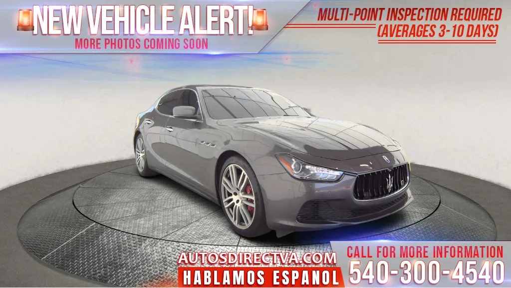 Gray 2015 Maserati Ghibli S Q4 for sale in Fredericksburg, VA