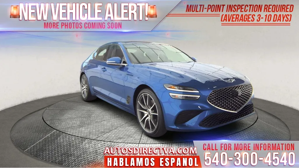 Blue 2022 Genesis G70 2.0T for sale in Fredericksburg, VA