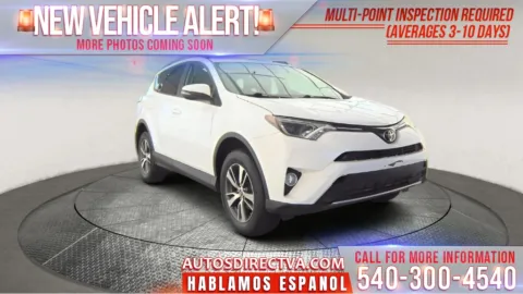 White 2018 Toyota RAV4 for sale in Fredericksburg, VA