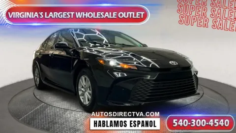 Black 2025 Toyota Camry for sale in Fredericksburg, VA