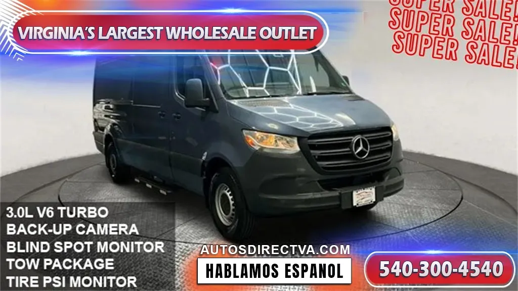 Green 2019 Mercedes-Benz Sprinter 2500 for sale in Fredericksburg, VA