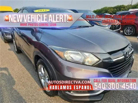 Gray 2016 Honda HR-V LX for sale in Fredericksburg, VA