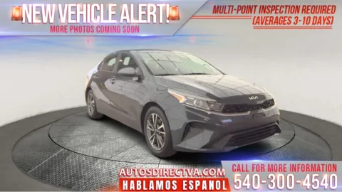 Gray 2023 Kia Forte LXS for sale in Fredericksburg, VA