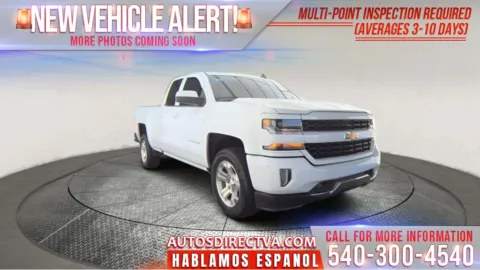 White 2018 Chevrolet Silverado 1500 LT for sale in Fredericksburg, VA