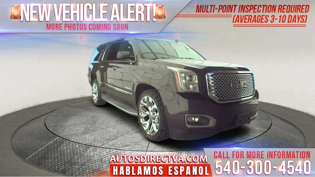 Purple 2015 GMC Yukon XL Denali for sale in Fredericksburg, VA