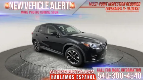 Black 2016 Mazda CX-5 Grand Touring for sale in Fredericksburg, VA