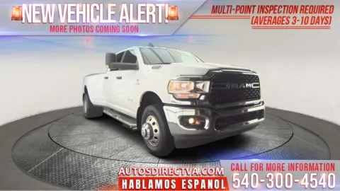 White 2022 Ram 3500 Big Horn for sale in Fredericksburg, VA