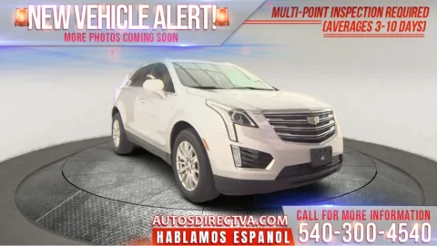 Silver 2017 Cadillac XT5 for sale in Fredericksburg, VA
