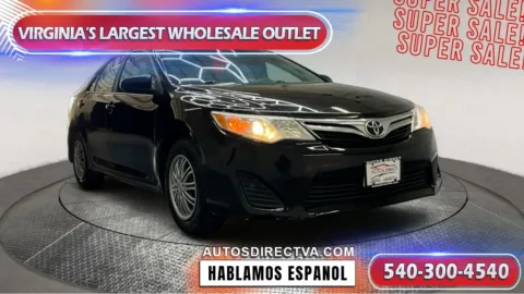 Black 2013 Toyota Camry for sale in Fredericksburg, VA