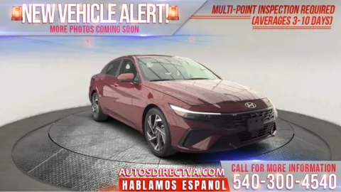 Red 2024 Hyundai Elantra Limited for sale in Fredericksburg, VA