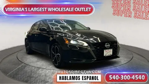 Black 2023 Nissan Altima 2.5 SR for sale in Fredericksburg, VA