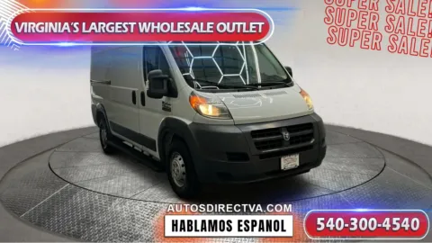 White 2015 Ram ProMaster 1500 for sale in Fredericksburg, VA