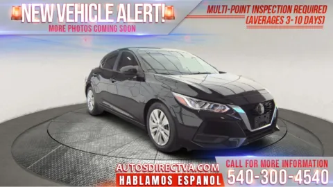 Black 2023 Nissan Sentra S for sale in Fredericksburg, VA
