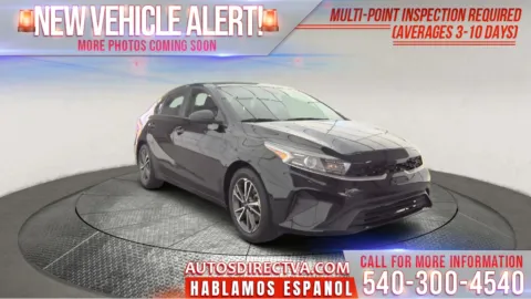 Black 2022 Kia Forte LXS for sale in Fredericksburg, VA