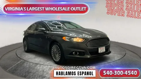 Gray 2016 Ford Fusion Titanium for sale in Fredericksburg, VA