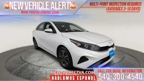 White 2022 Kia Forte LXS for sale in Fredericksburg, VA