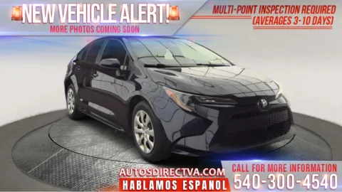 Blue 2022 Toyota Corolla LE for sale in Fredericksburg, VA
