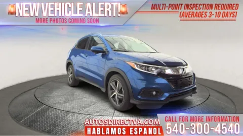 Blue 2021 Honda HR-V EX for sale in Fredericksburg, VA