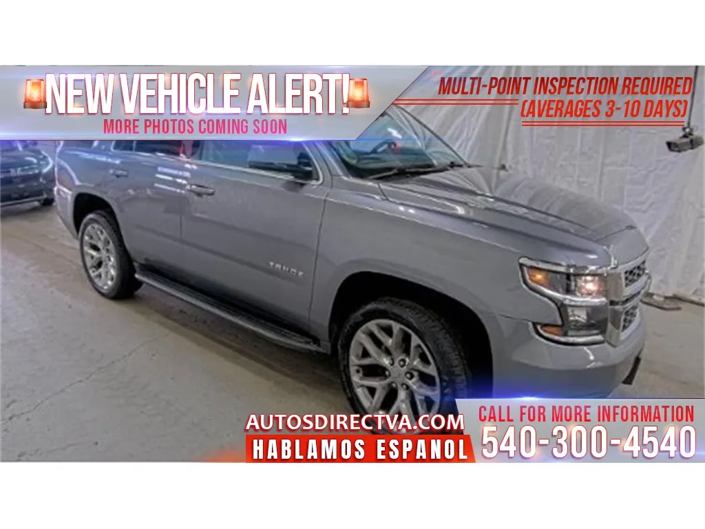 Gray 2018 Chevrolet Tahoe LT for sale in Fredericksburg, VA