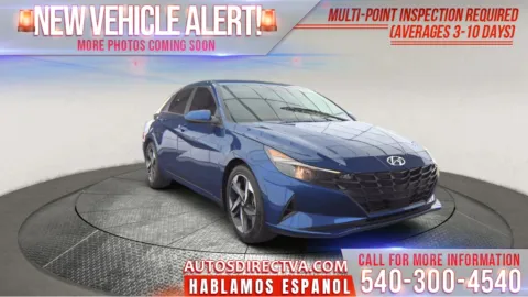 Blue 2023 Hyundai Elantra SEL for sale in Fredericksburg, VA