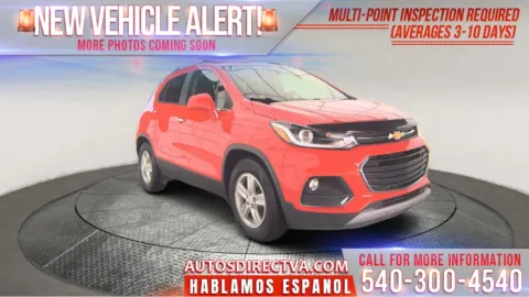 Red 2018 Chevrolet Trax LT for sale in Fredericksburg, VA