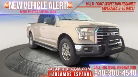 White 2017 Ford F-150 XLT for sale in Fredericksburg, VA