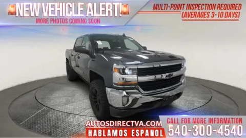 Gray 2018 Chevrolet Silverado 1500 LT for sale in Fredericksburg, VA