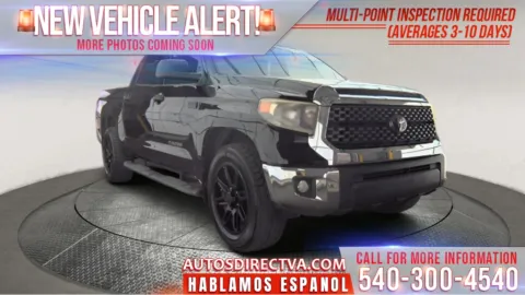 Black 2018 Toyota Tundra SR5 for sale in Fredericksburg, VA