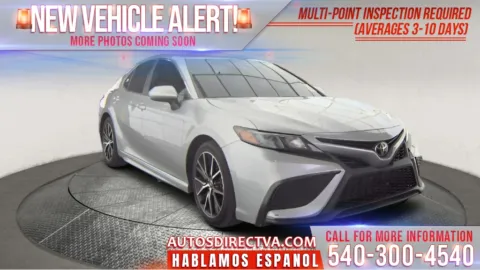 Silver 2021 Toyota Camry for sale in Fredericksburg, VA