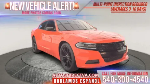 Orange 2018 Dodge Charger SXT for sale in Fredericksburg, VA
