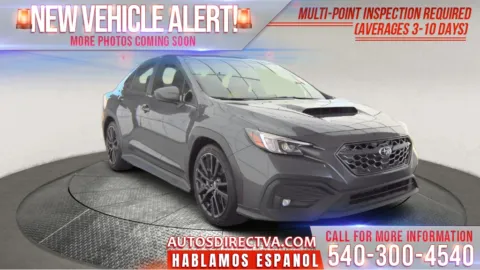 Gray 2022 Subaru WRX Premium for sale in Fredericksburg, VA