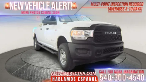 White 2019 Ram 2500 Tradesman for sale in Fredericksburg, VA