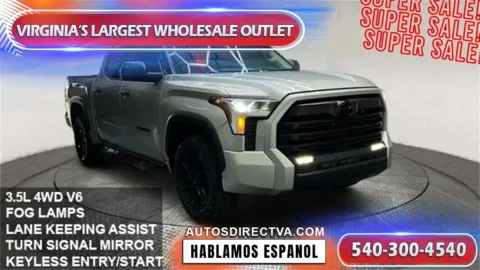 Silver 2022 Toyota Tundra SR5 for sale in Fredericksburg, VA