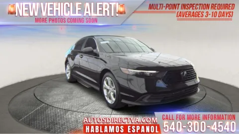 Black 2025 Honda Accord LX for sale in Fredericksburg, VA