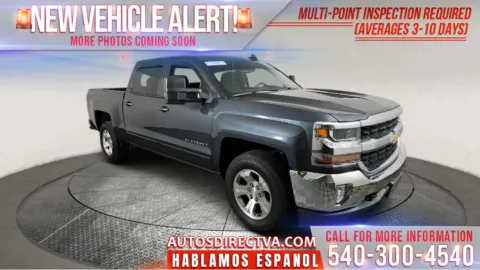 Gray 2018 Chevrolet Silverado 1500 LT for sale in Fredericksburg, VA