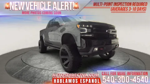 Gray 2021 Chevrolet Silverado 1500 LT Trail Boss for sale in Fredericksburg, VA